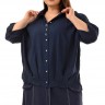 16-1813B Блуза-рубашка лен DARKWIN