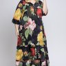 16-8915 Платье с капюшоном легкое DARKWIN штапель