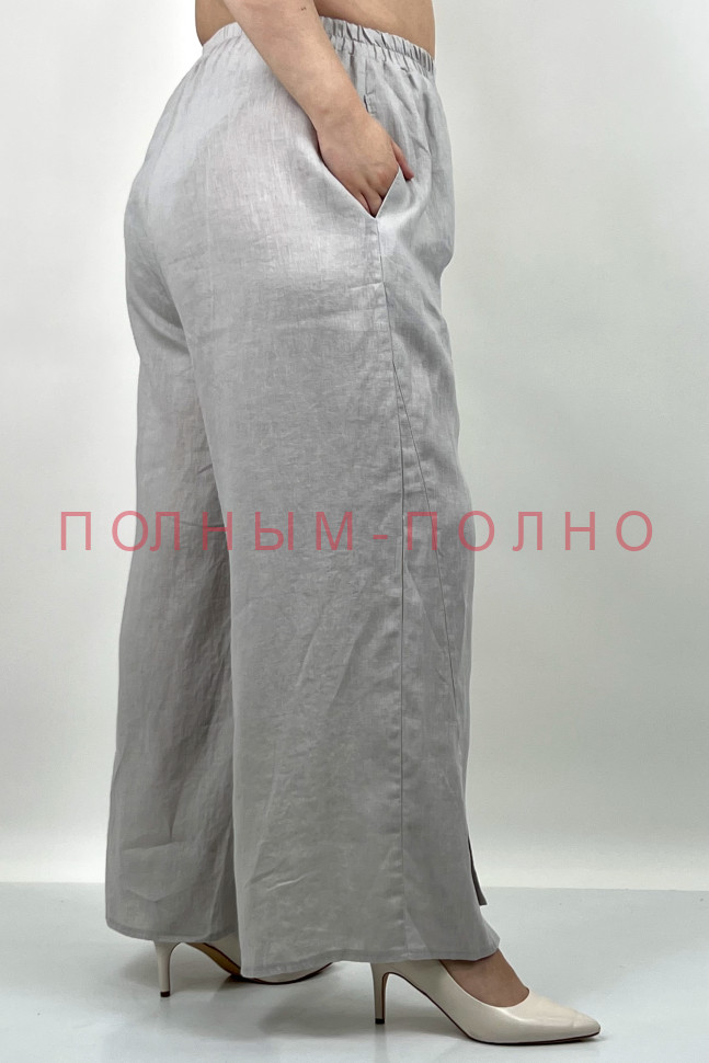 13-8834C Брюки широкие DIVAS лен