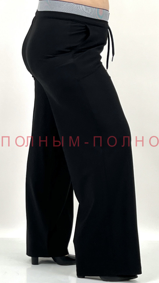 13-8896 Брюки прямые шелковистые осень MAGS 