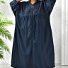 16-9101 Платье-кардиган на молнии  DARKWIN джинса тенсель