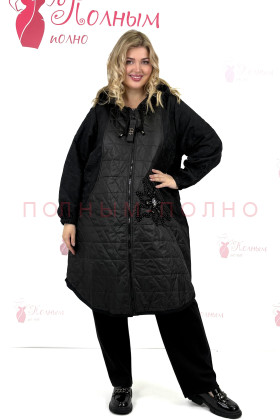 13-8629 Курточка легкая DARKWIN трикотаж и сентипон