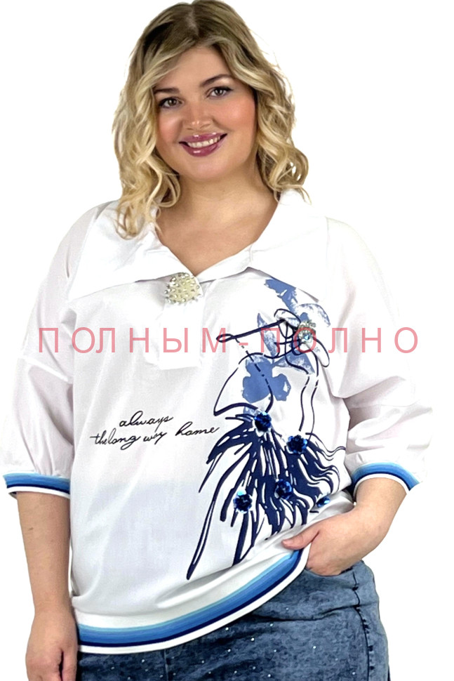13-8889 Рубашка тонкая из хлопка LAVELINA