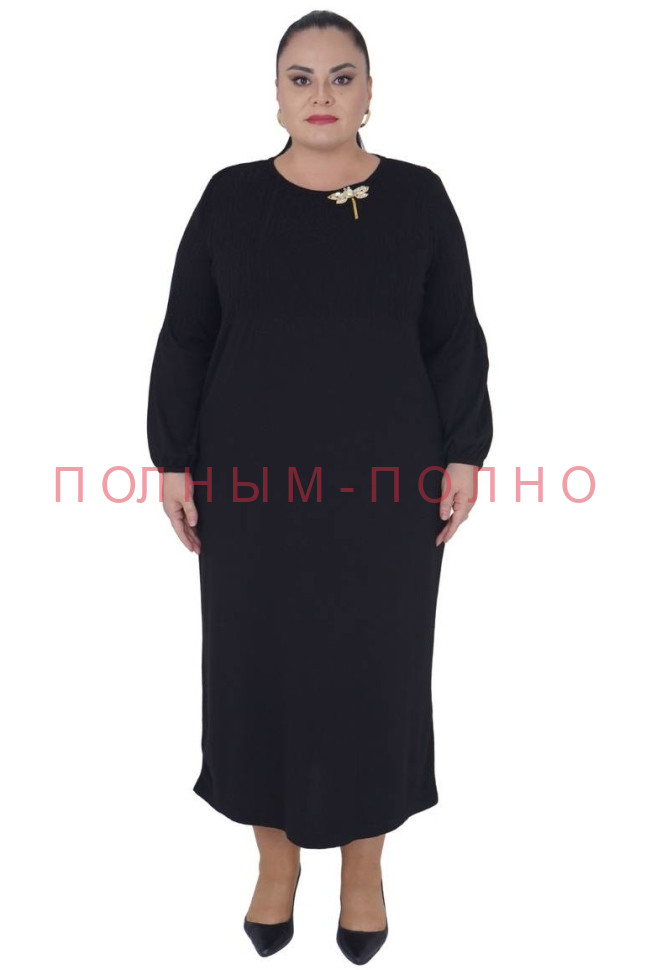 13-8795A Платье классика DARKWIN вискоза вязка