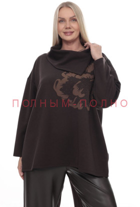 13-8721 Туника толстовка DIVAS