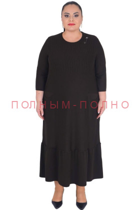 13-8794 Платье классика DARKWIN вискоза вязка