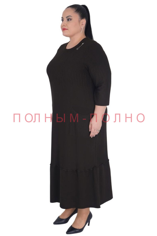 13-8794 Платье классика DARKWIN вискоза вязка