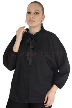 13-8521 Рубашка с завязкой DARKWIN хлопок стрейч