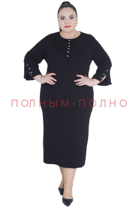 13-8785 Платье классика DARKWIN вискоза рубчик