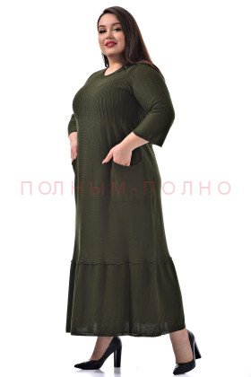 14-9626A Платье вискоза-вязка DARKWIN