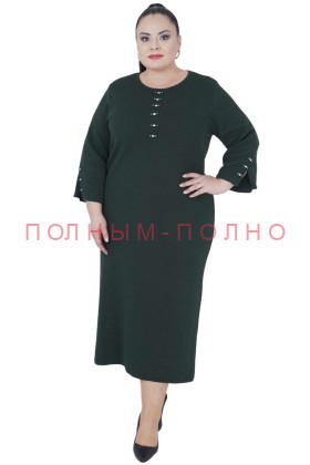 13-8785A Платье классика DARKWIN вискоза рубчик