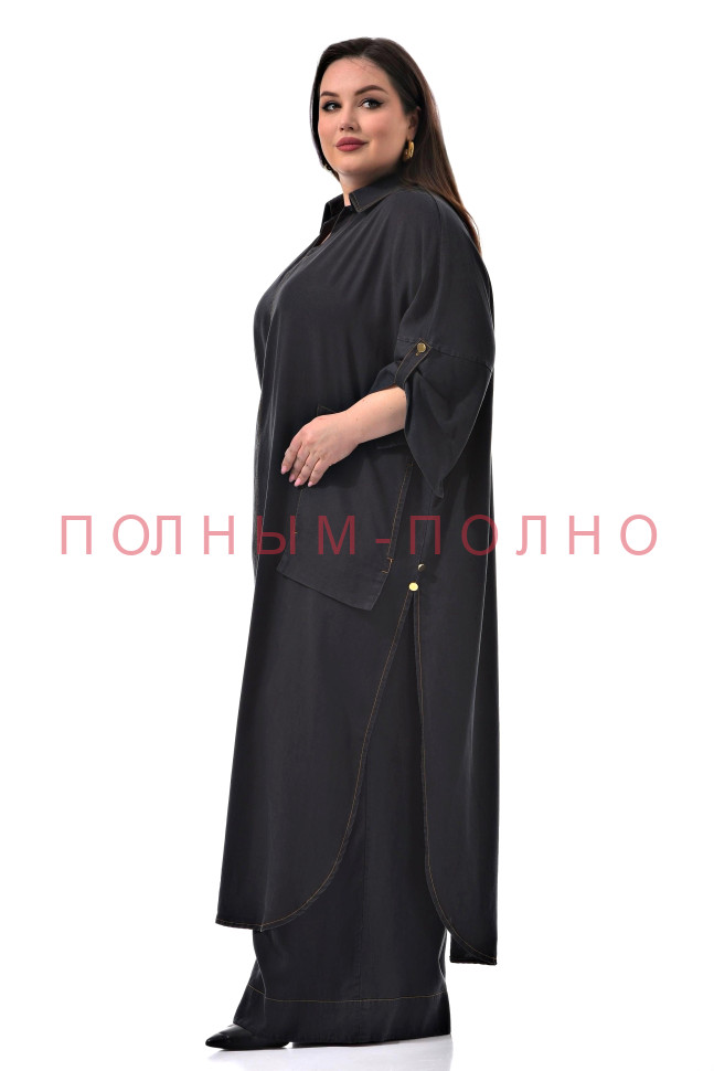 13-9862A Комплект-платье-туника и широкие брюки DARKWIN тенсель