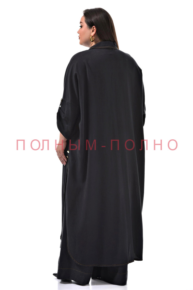 13-9862A Комплект-платье-туника и широкие брюки DARKWIN тенсель