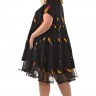 16-8882 Платье с вышивкой легкое нарядное DARKWIN