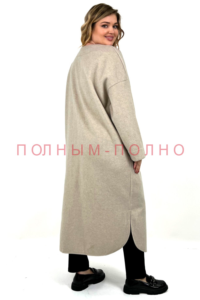 13-8701 Пальто DARKWIN мягкое теплое кашемир