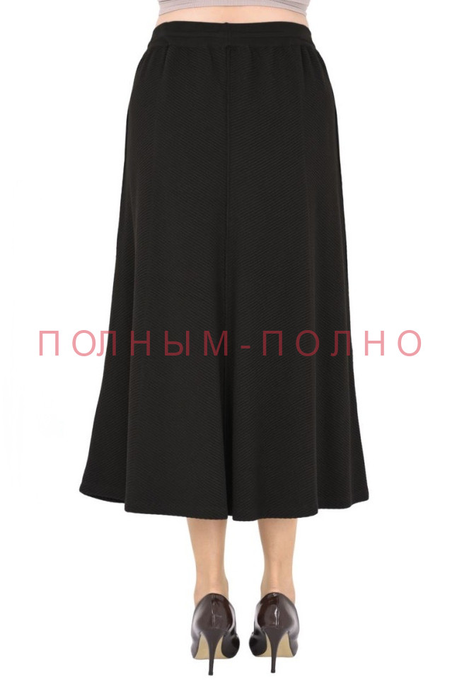 13-8778 Юбка расклешеная DARKWIN вискоза рубчик