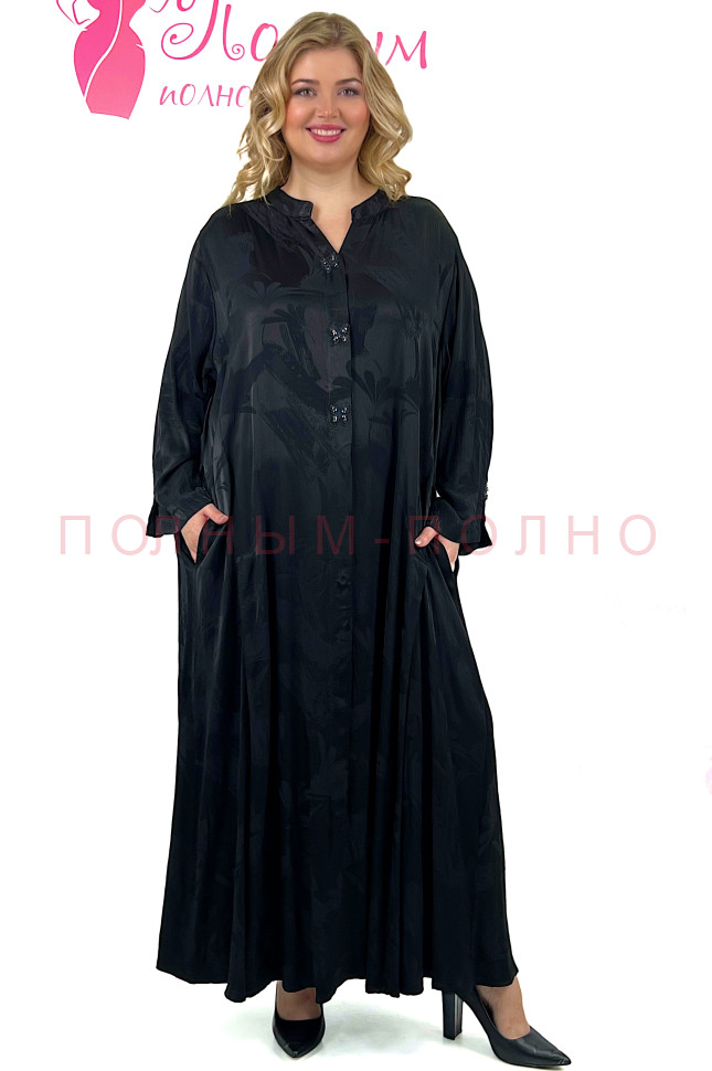 13-8597 Платье DARKWIN шелк атлас