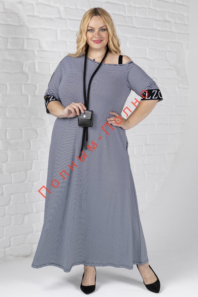 19-9339A  Платье ассиметричное на плече  с украшением сумочка DARKWIN вискоза трикотаж