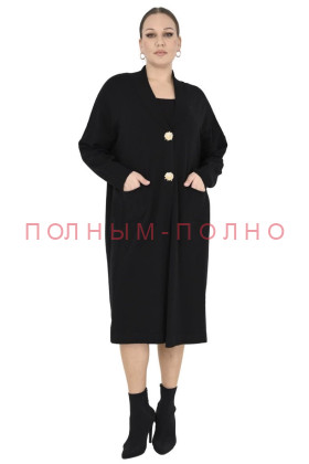 13-8771 Кардиган на пуговицах DARKWIN мягкая шерсть ягненка