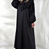 16-9569A Платье нарядное с аппликациями DARKWIN шелк атлас