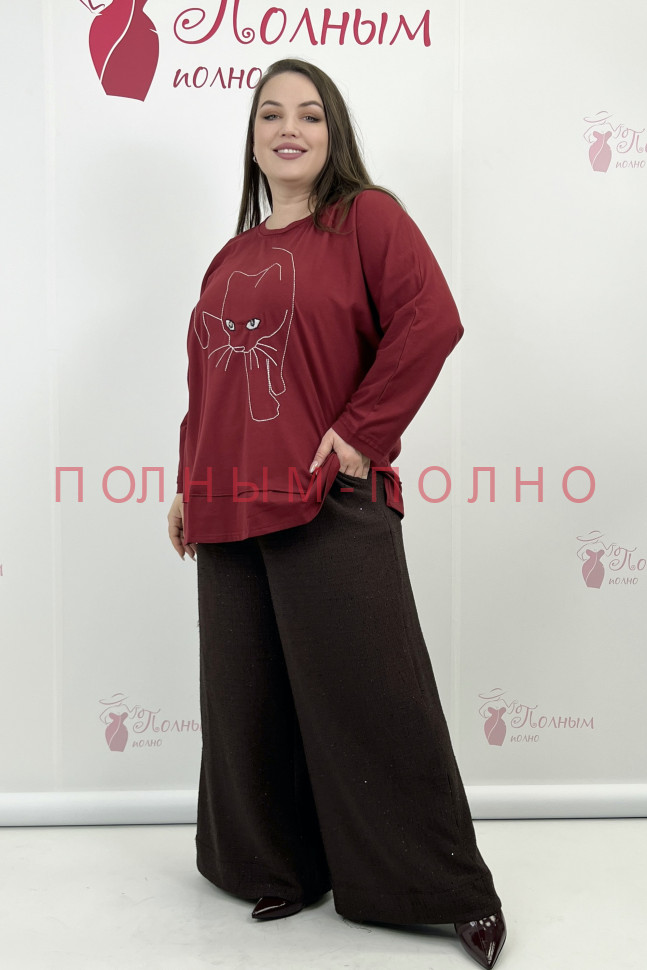 13-9336 Туника хлопок DIVAS оверсайз
