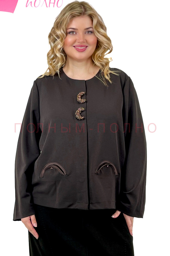 13-8559A Жакет DARKWIN шелк вискоза