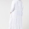 22-8106B  Платье широкое свободное HOOK хлопок-марлевка
