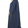 16-1862 Платье джинса-тенсель со стразами DARKWIN