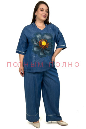 13-9241 Костюм легкий DARKWIN джинса тенсель