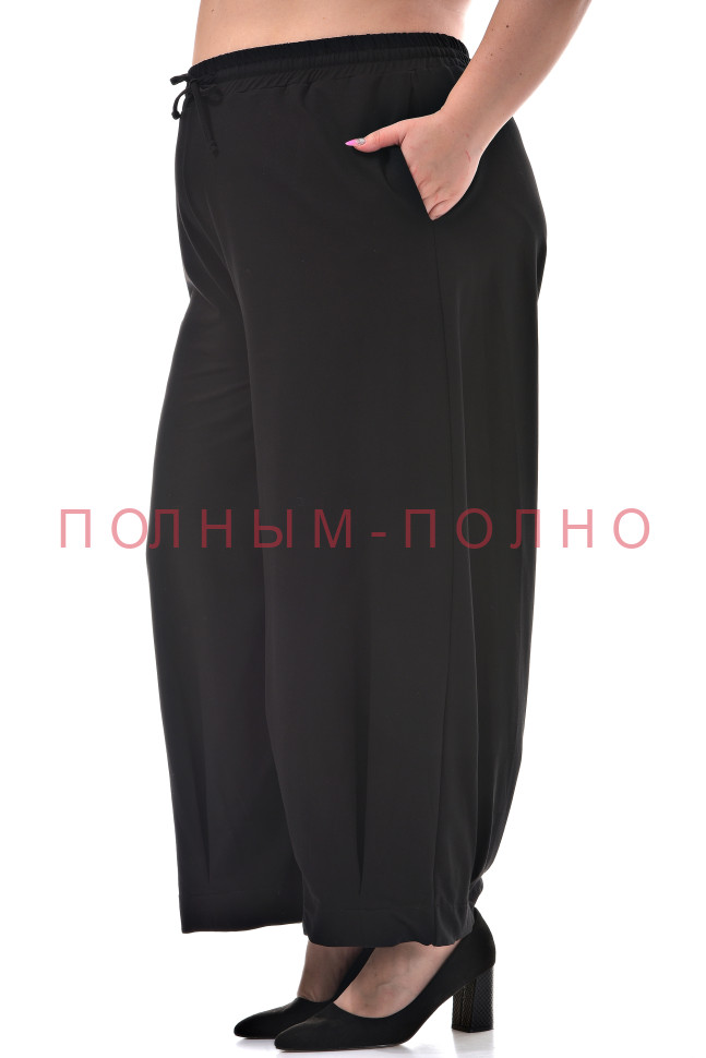 13-9953 Брючки широкие  легкие DARKWIN хлопок стрейч