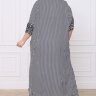 19-0330 Платье-туника штапель с разрезами DARKWIN /подьюбник отдельно/
