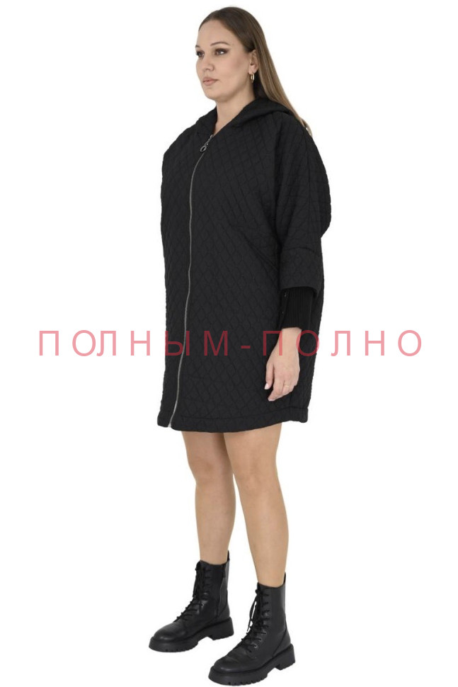 13-8760 Пальто с капюшоном DARKWIN ткань стежка