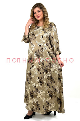 13-8679 Платье нарядное DARKWIN атлас шелк