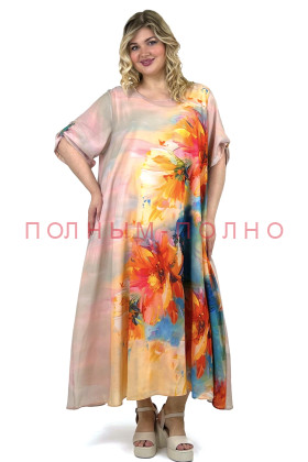 13-8913 Платье яркое нарядное CN-G 