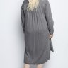 23-9609 Платье - рубашка легкое из штапеля с поясом BILJANA