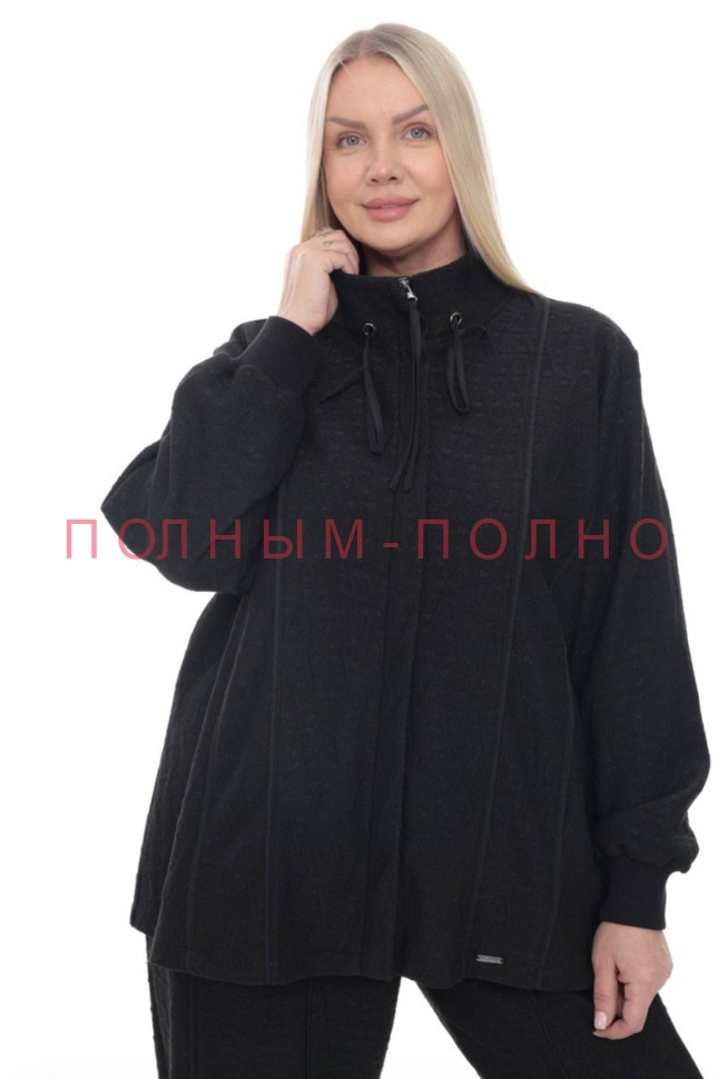 13-8642 Костюм черный DIVAS ткань стрейч жакард 