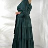 16-9016A Платье нарядное с поясом DARKWIN вискоза атлас